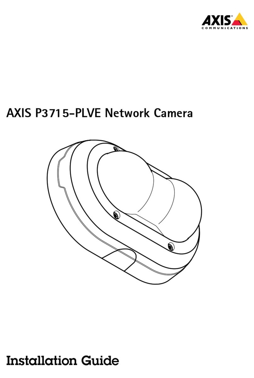 Axis P3715-PLVE User manual