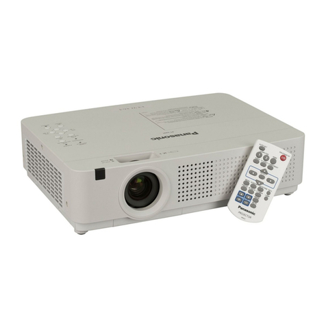 Panasonic PT-VX41EA operating instructions
