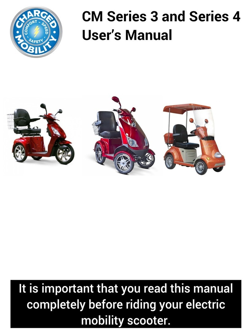 CHARGED MOBILITY CM 3 Series user manual