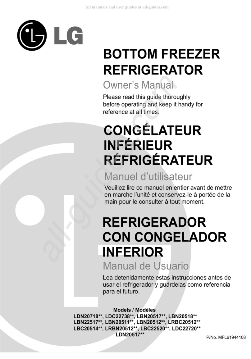LG LBN0511 Series User manual