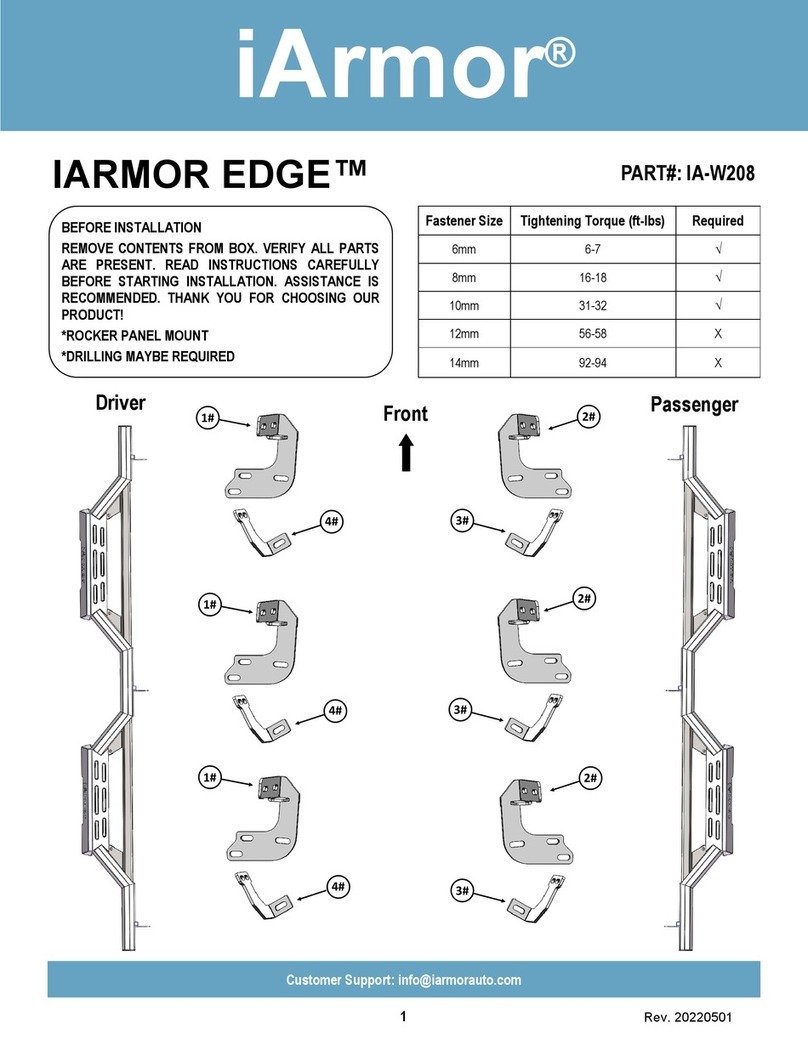 iArmor EDGE IA-W208 manual