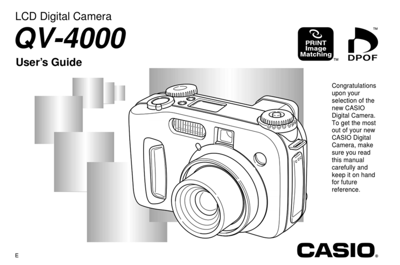 Casio QV-4000EX User manual Casio QV-4000EX User manual