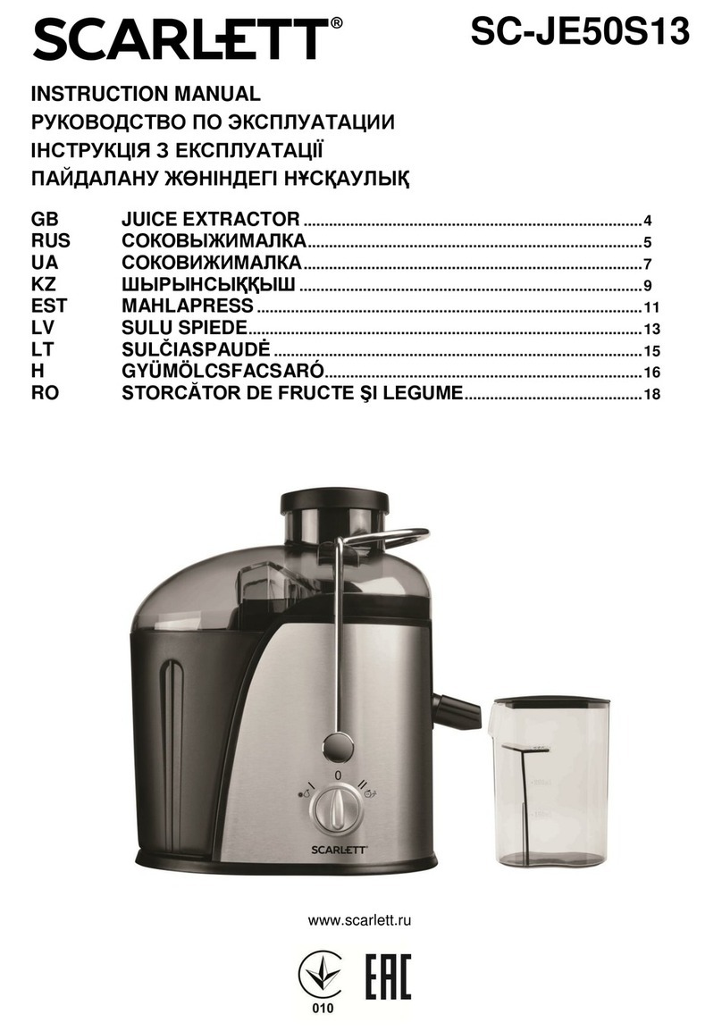Scarlett SC-JE50S13 instruction manual