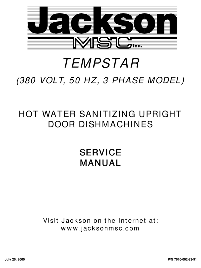 Jackson MSC TEMPSTAR Service manual