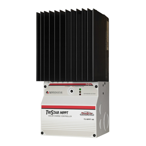 Morningstar TrakStar TriStar TS-MPPT-60M Installation, operation and maintenance manual Morningstar TrakStar TriStar TS-MPPT-60M Installation, operation and maintenance manual