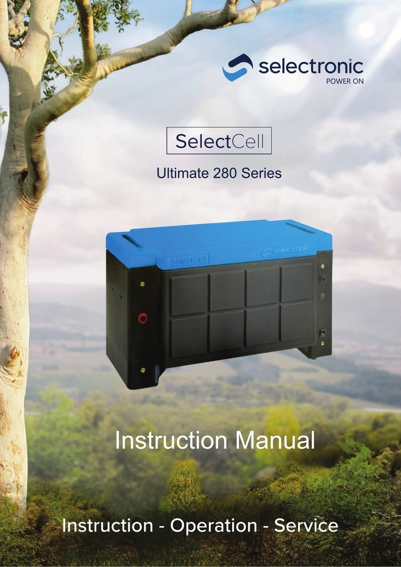 Selectronic SelectCell Ultimate 280 Series instruction manual