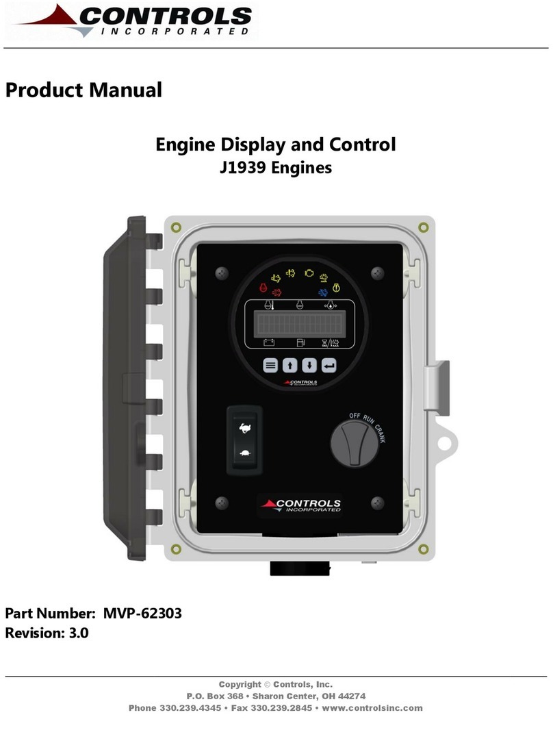 Controls MVP-62303 product manual