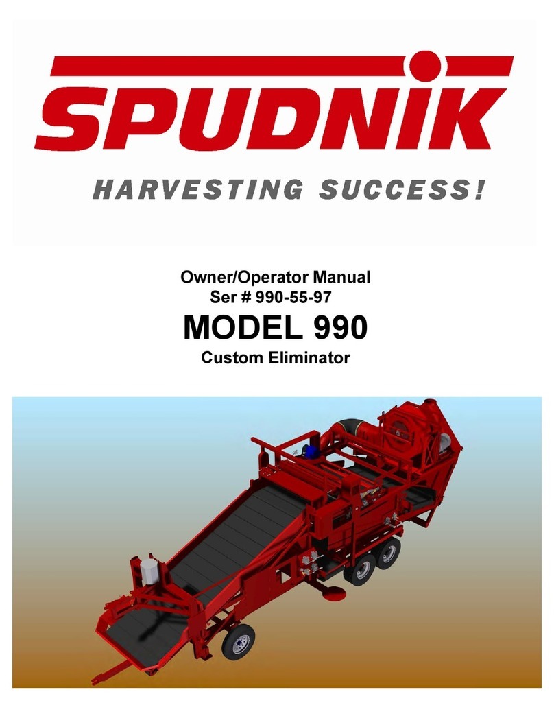 Spudnik 990 Owner's/operator's manual