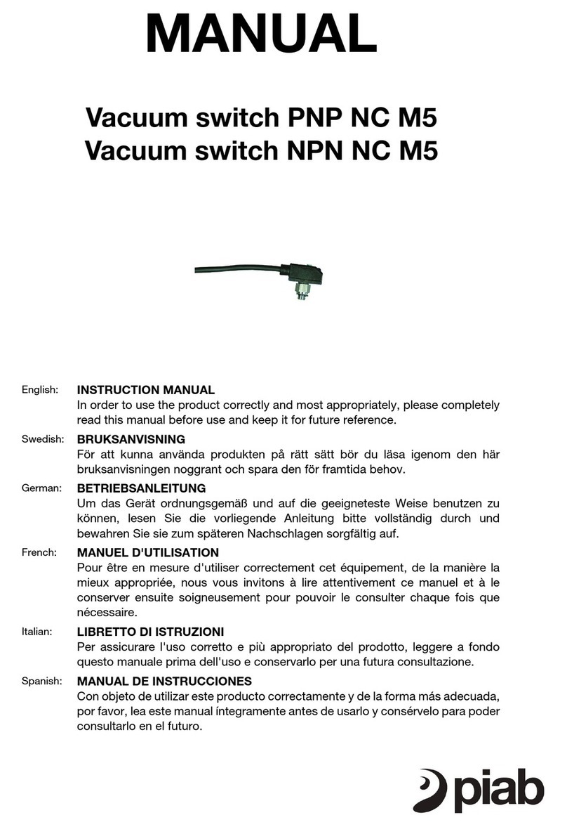 PIAB PNP NC M5 manual PIAB PNP NC M5 manual