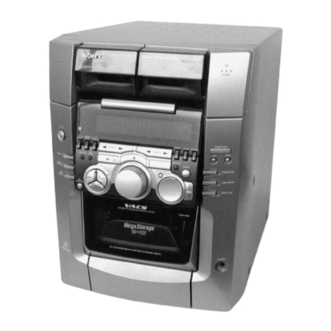 Sony SS-M500AV User manual