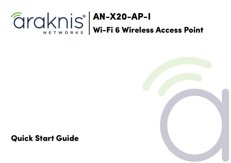 Araknis Networks AN-X20-AP-I User manual