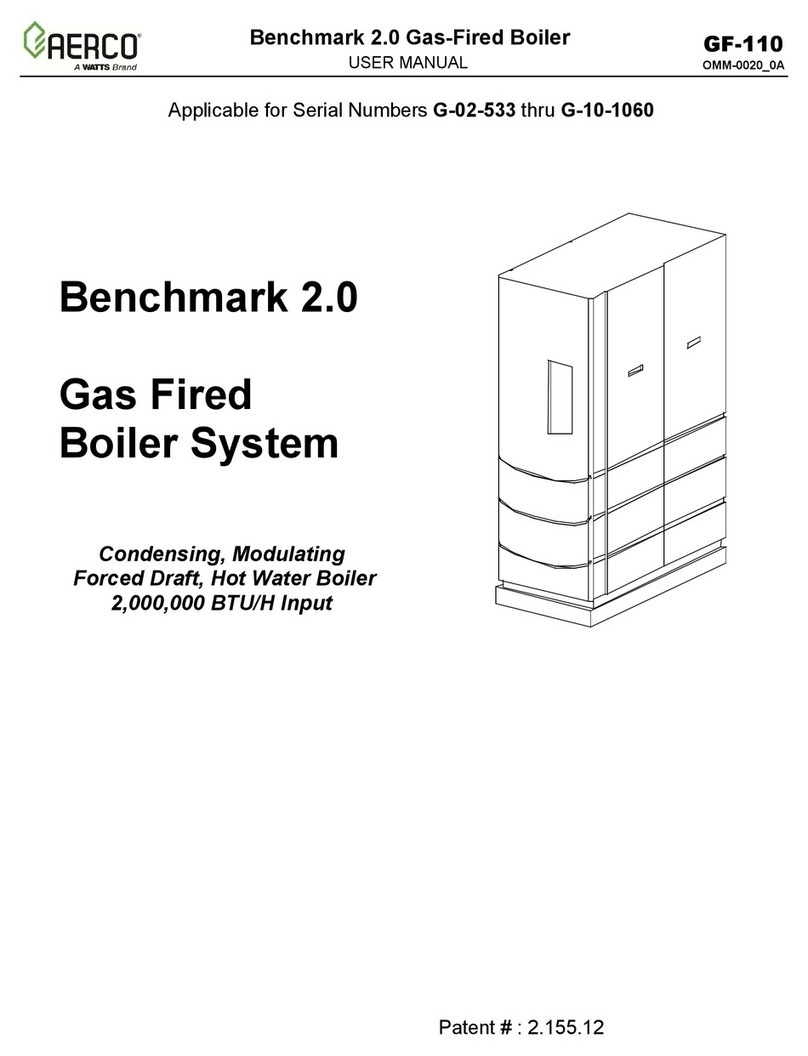 Watts AERCO Benchmark 2.0 User manual