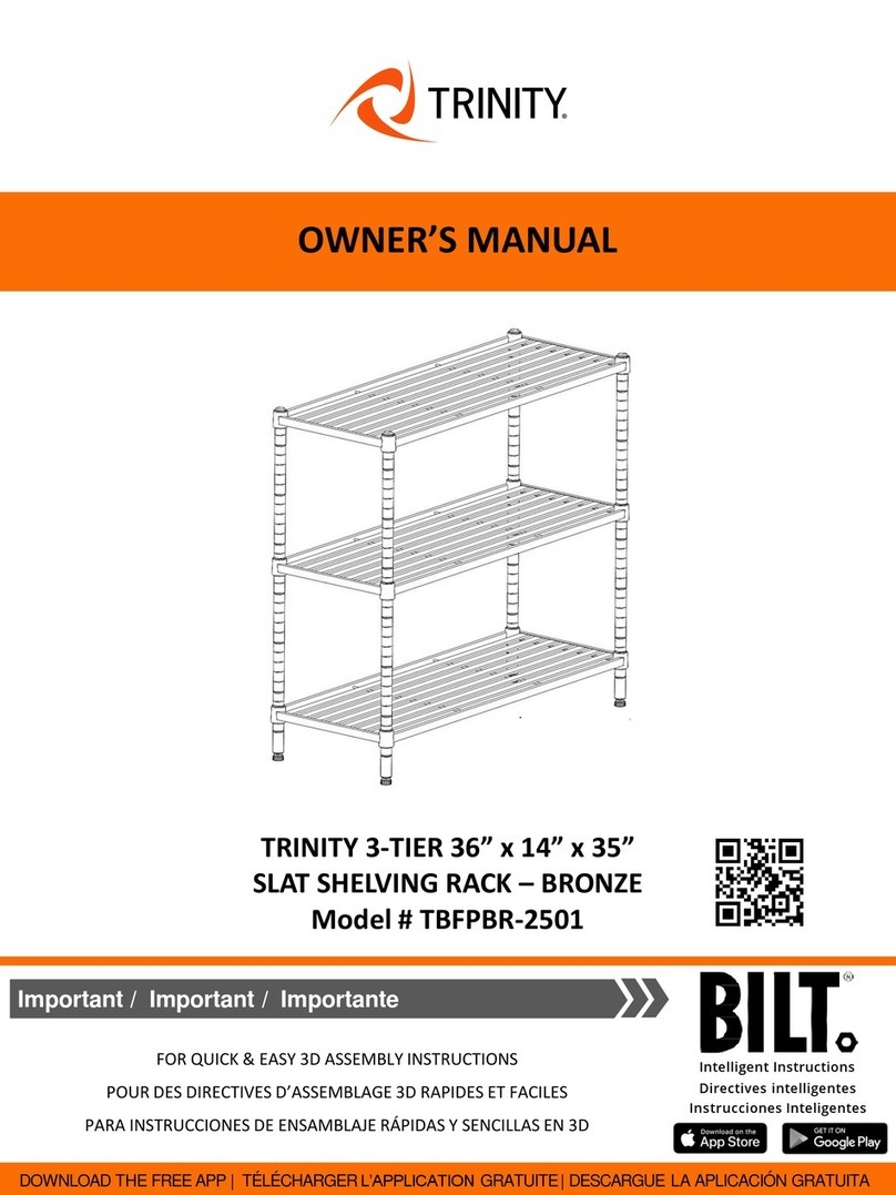 Bilt Trinity TBFPBR-2501 owner's manual Bilt Trinity TBFPBR-2501 owner's manual