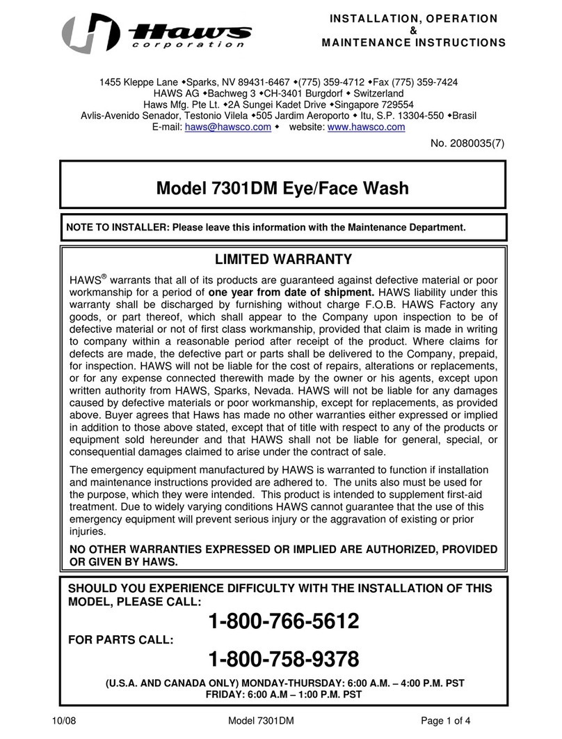 Haws 7301DM Guide