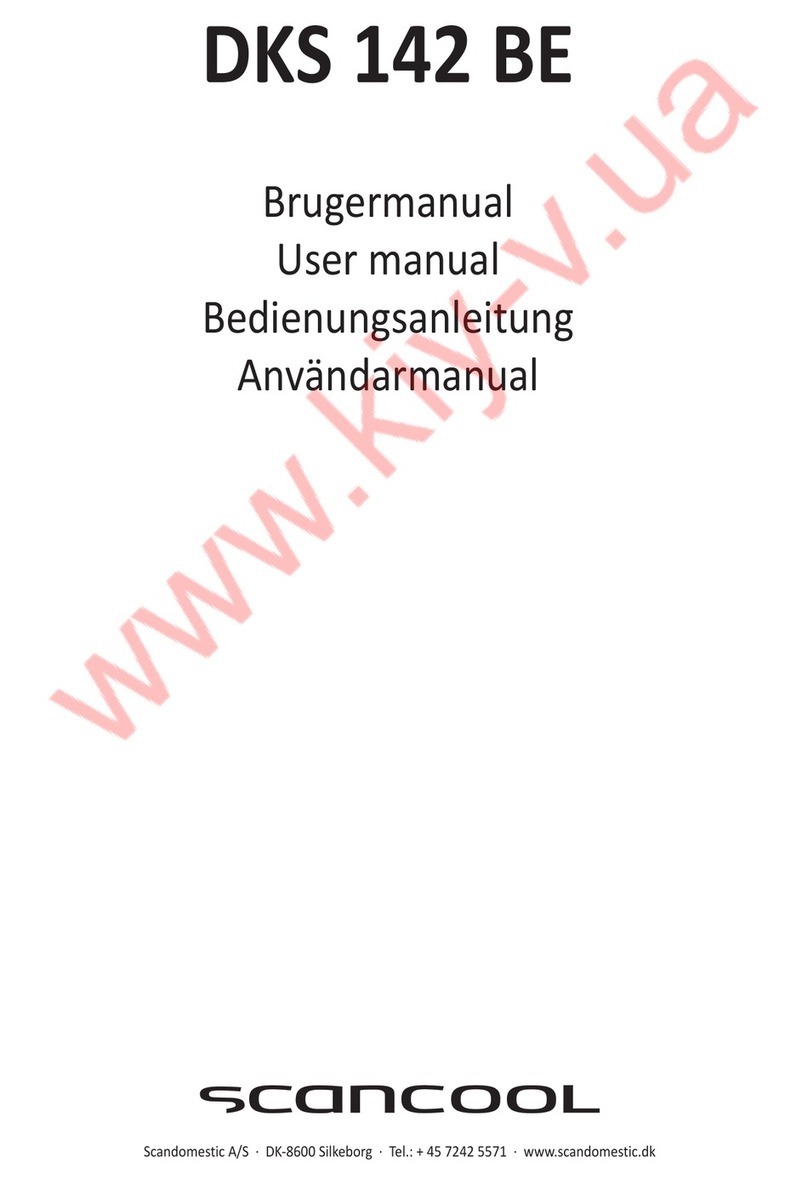 Scan Cool DKS 142 BE user manual