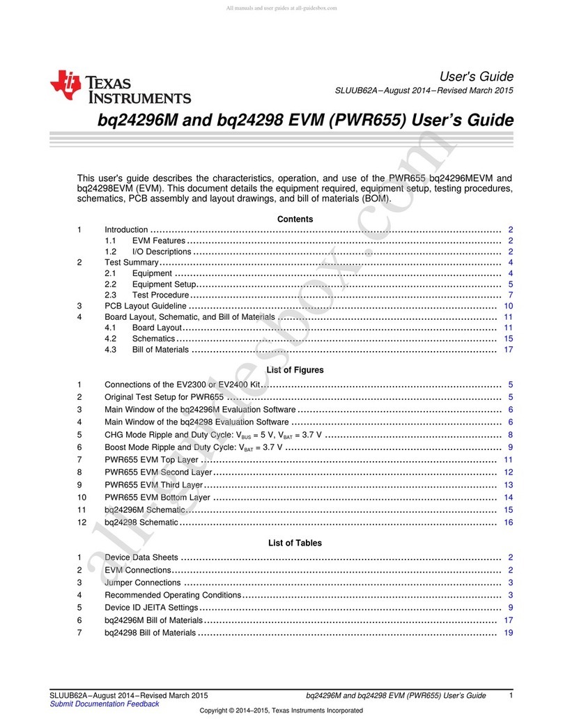 Texas Instruments bq242968 User manual