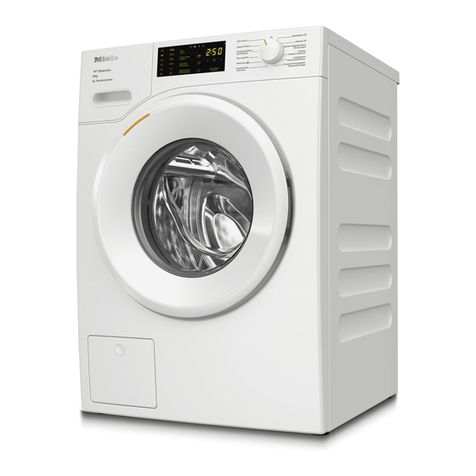 Miele WSD164 User manual