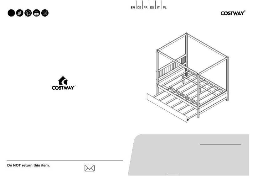 Costway HU10293 user manual Costway HU10293 user manual