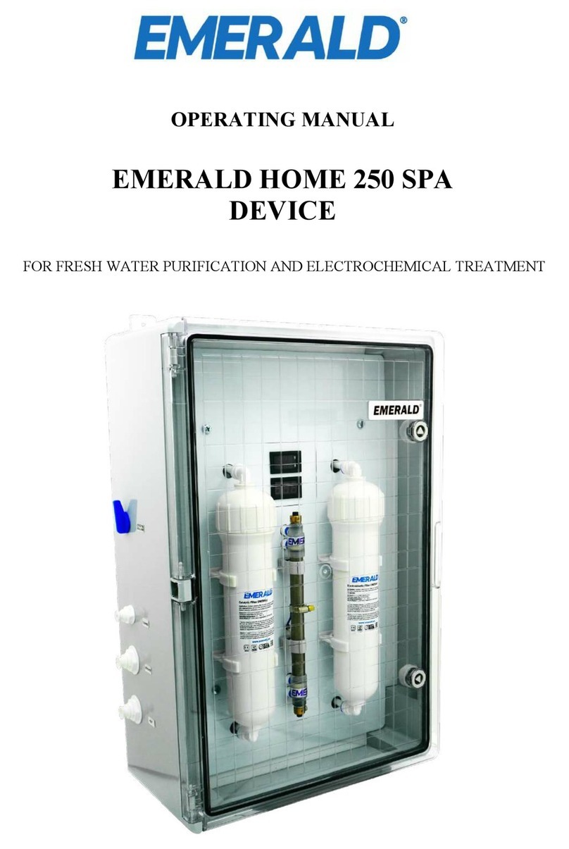 Emerald HOME 250 SPA User manual