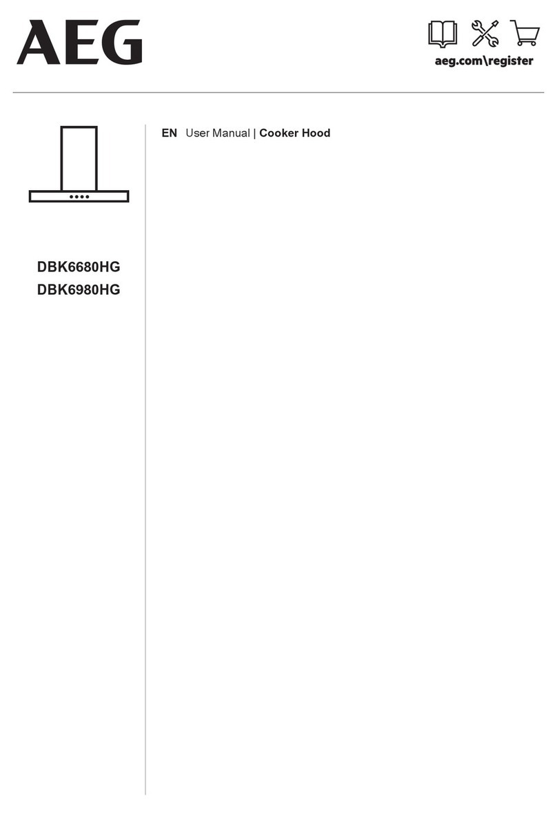 AEG DBK6680HG User manual