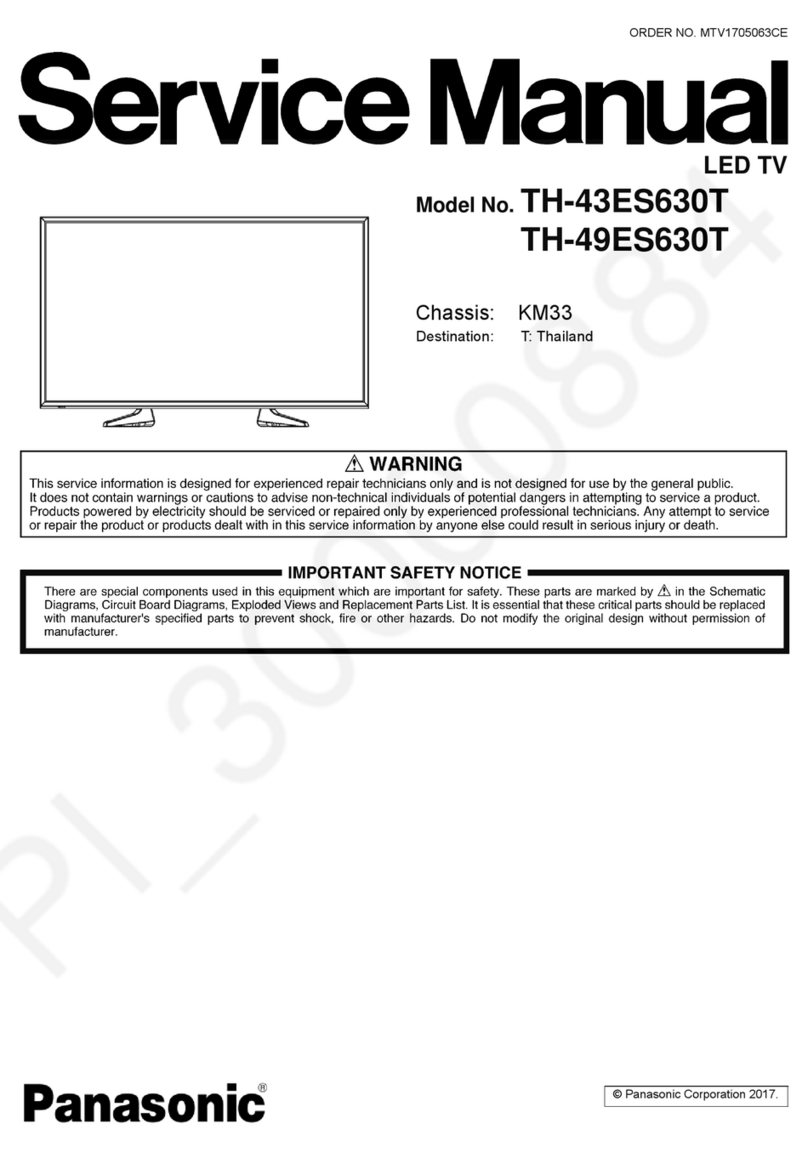 Panasonic TH-43ES630T User manual