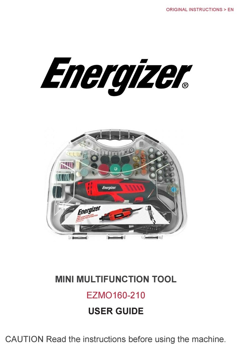 Energizer EZMO160-210 user guide