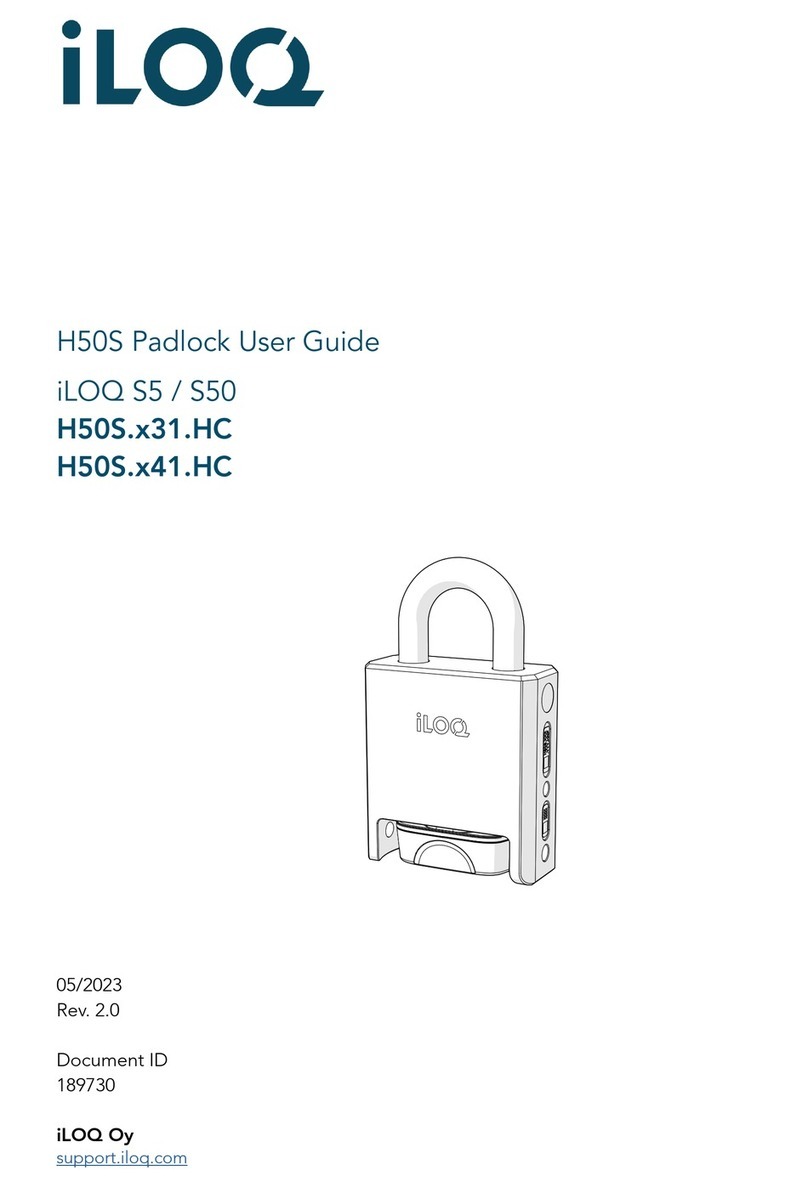 iLoq S5 User manual