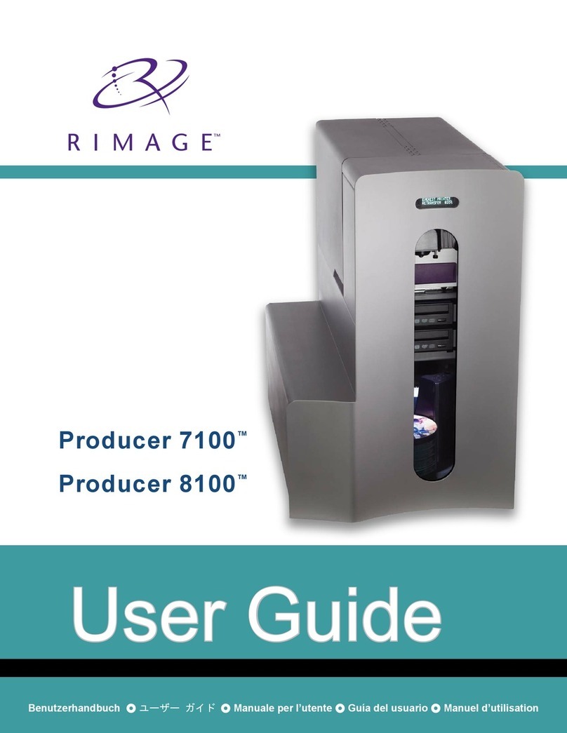 Rimage Producer 7100 user guide