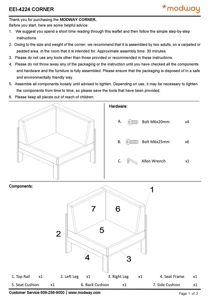 modway EEI-4224 manual