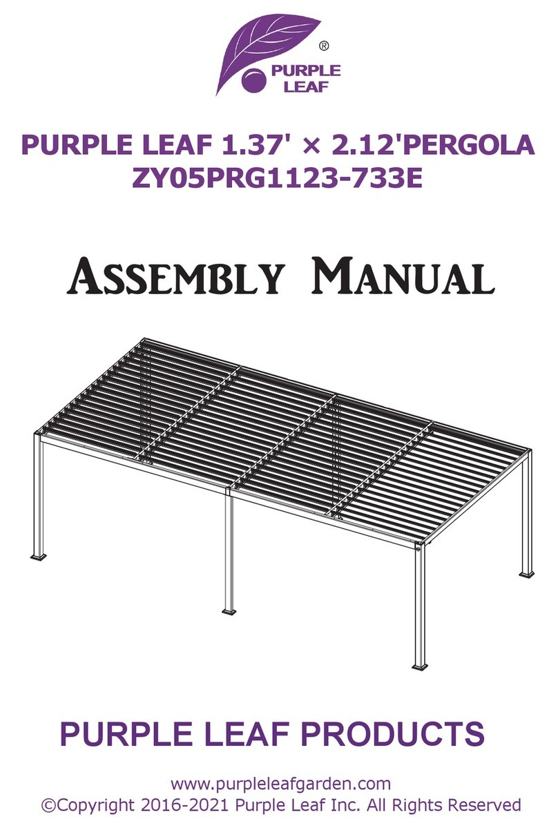 PURPLE LEAF ZY05PRG1123-733E Assembly manual