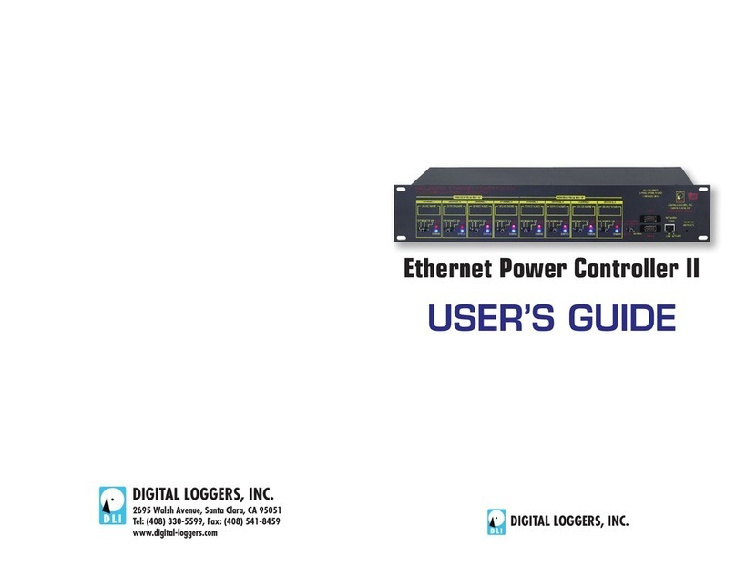 Digital Loggers Ethernet Power Controller II user guide