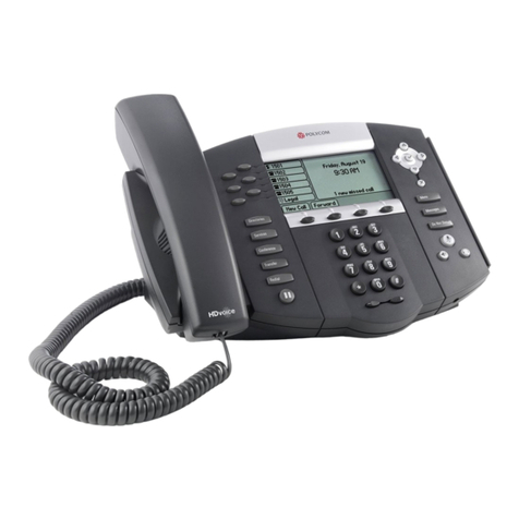 Polycom SoundPoint IP 650 User manual