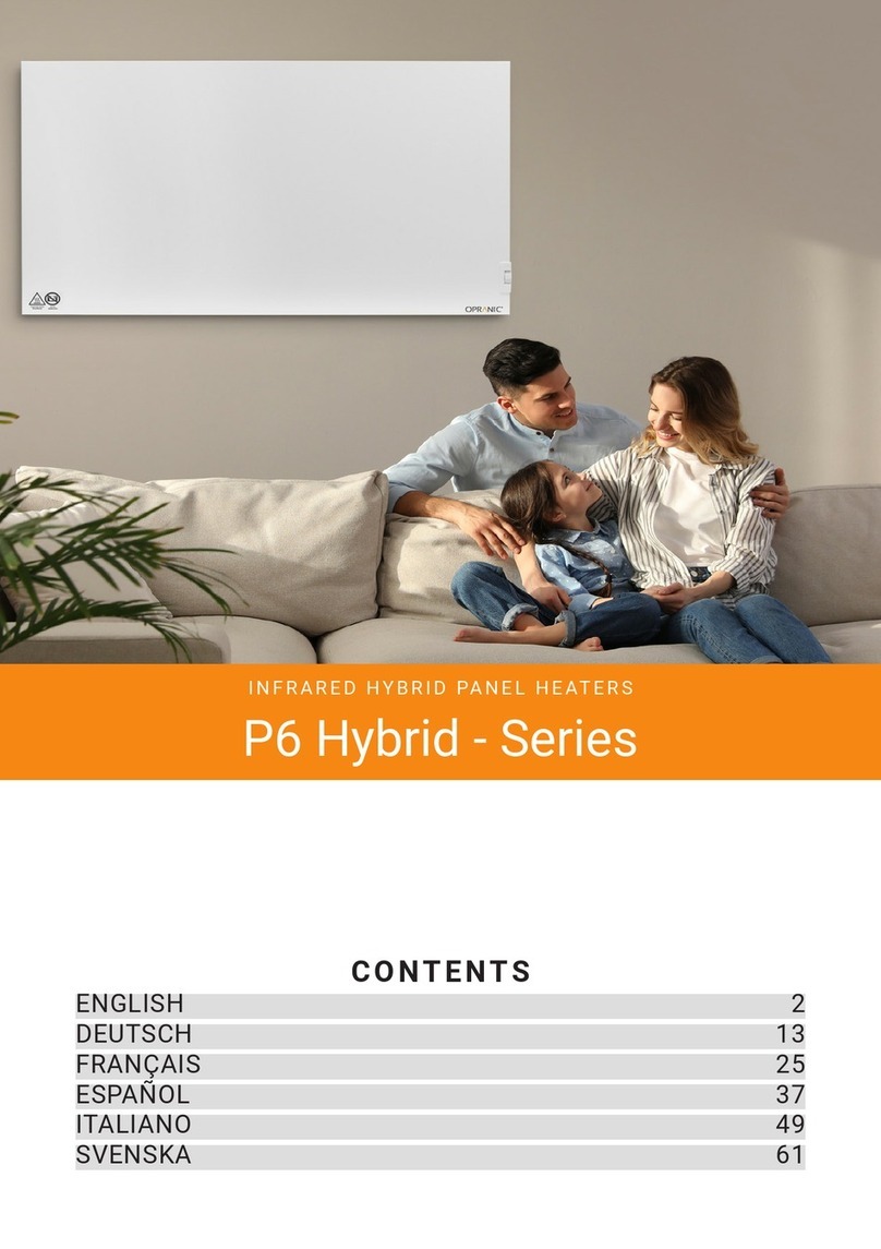 Opranic P6 Hybrid Series manual