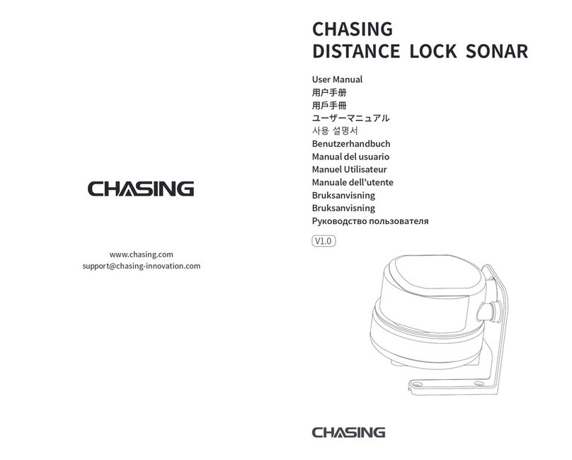 Chasing DISTANCE LOCK SONAR user manual