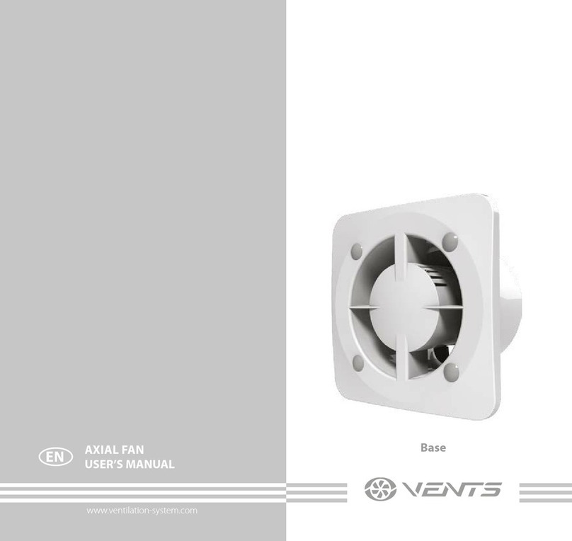 Vents 100 Base-I User manual