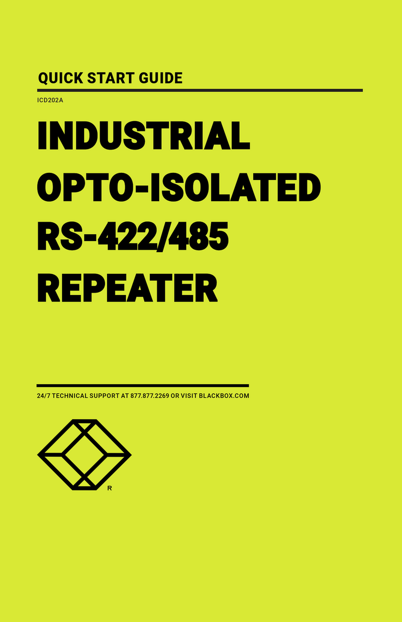 Black Box ICD202A User manual