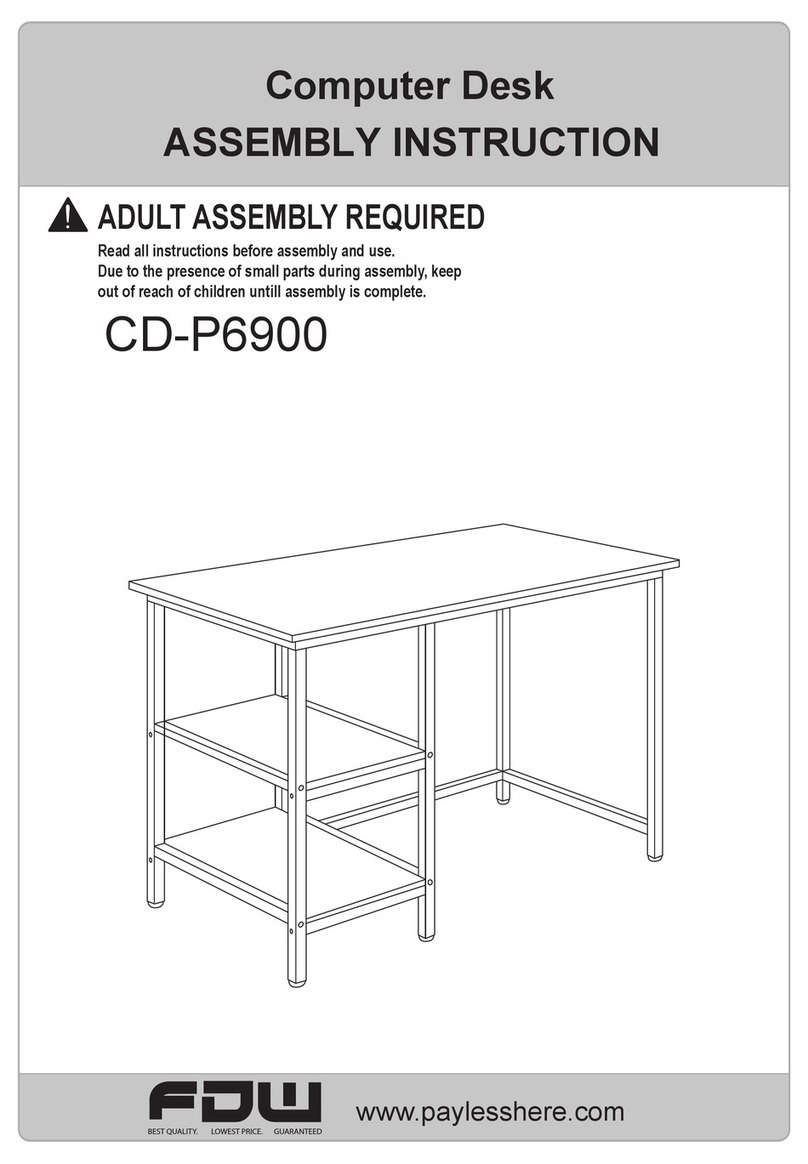FDW CD-P6900 Assembly instruction