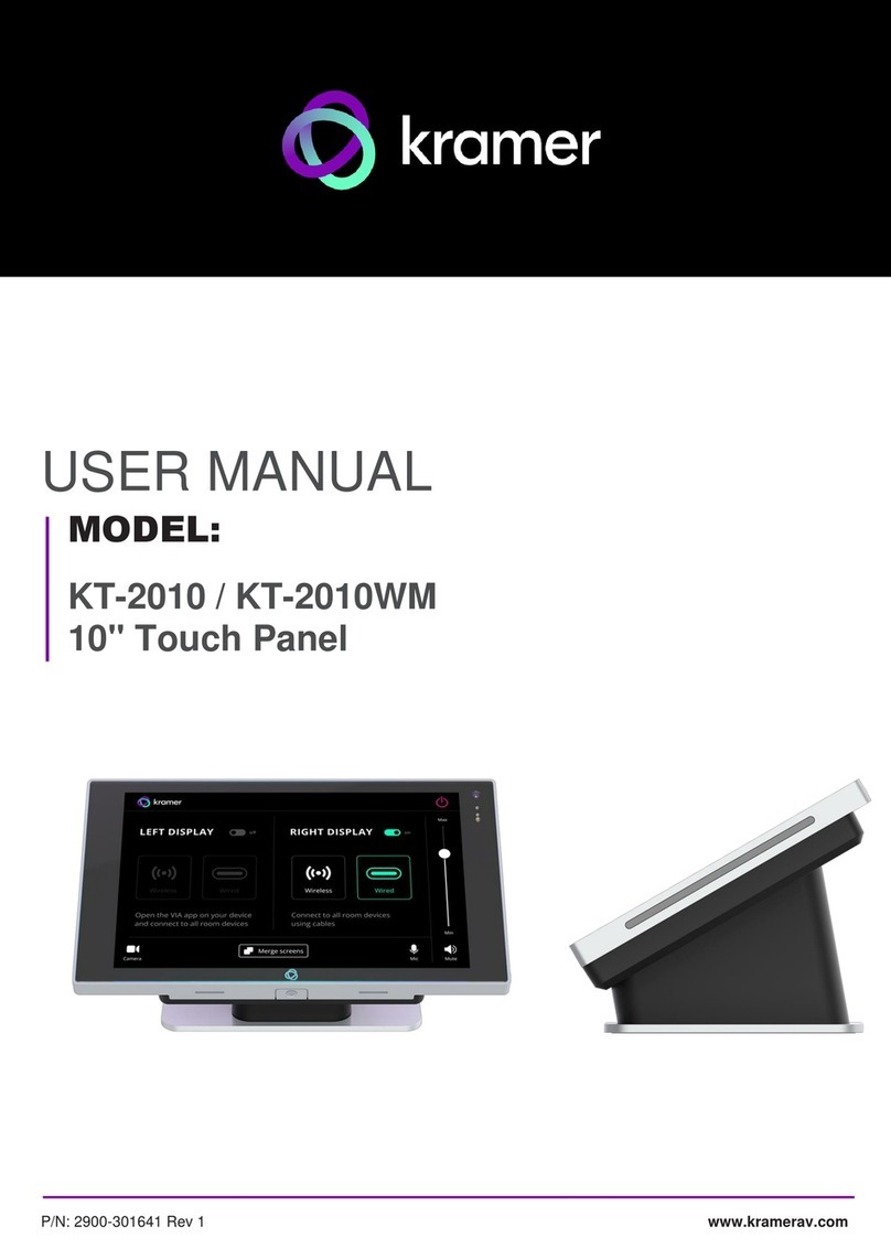 Kramer KT-2010 user manual