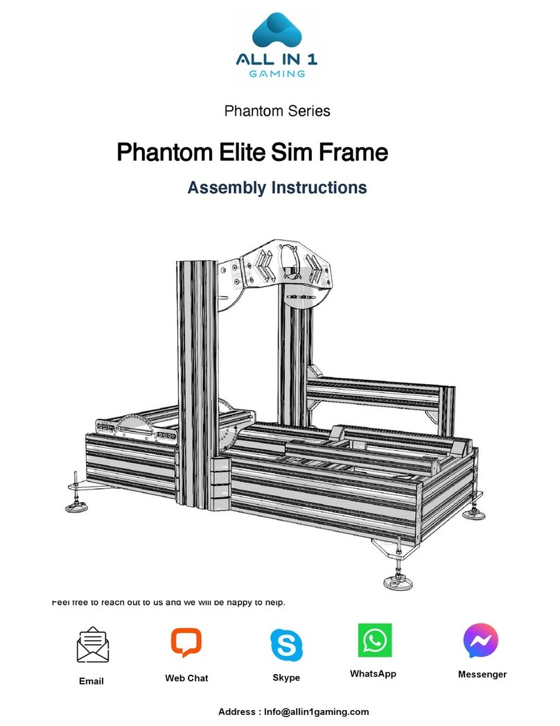 All In 1 Gaming Phantom Series Assembly instructions