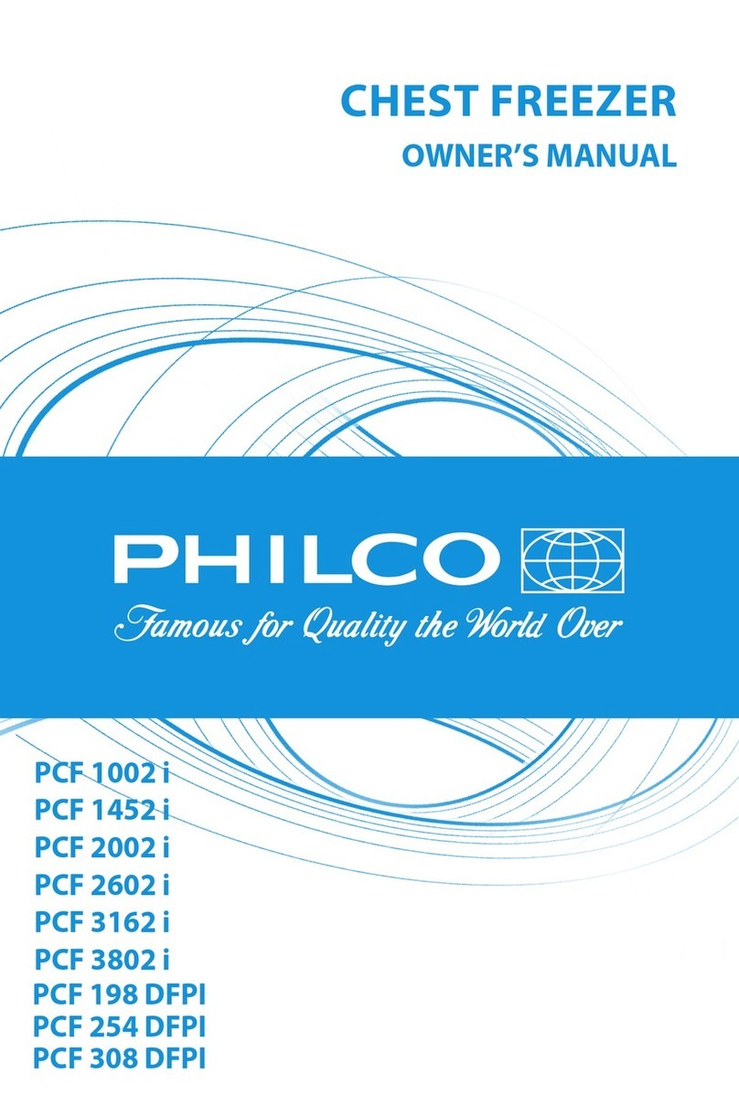 Philco PCF 1002 i owner's manual