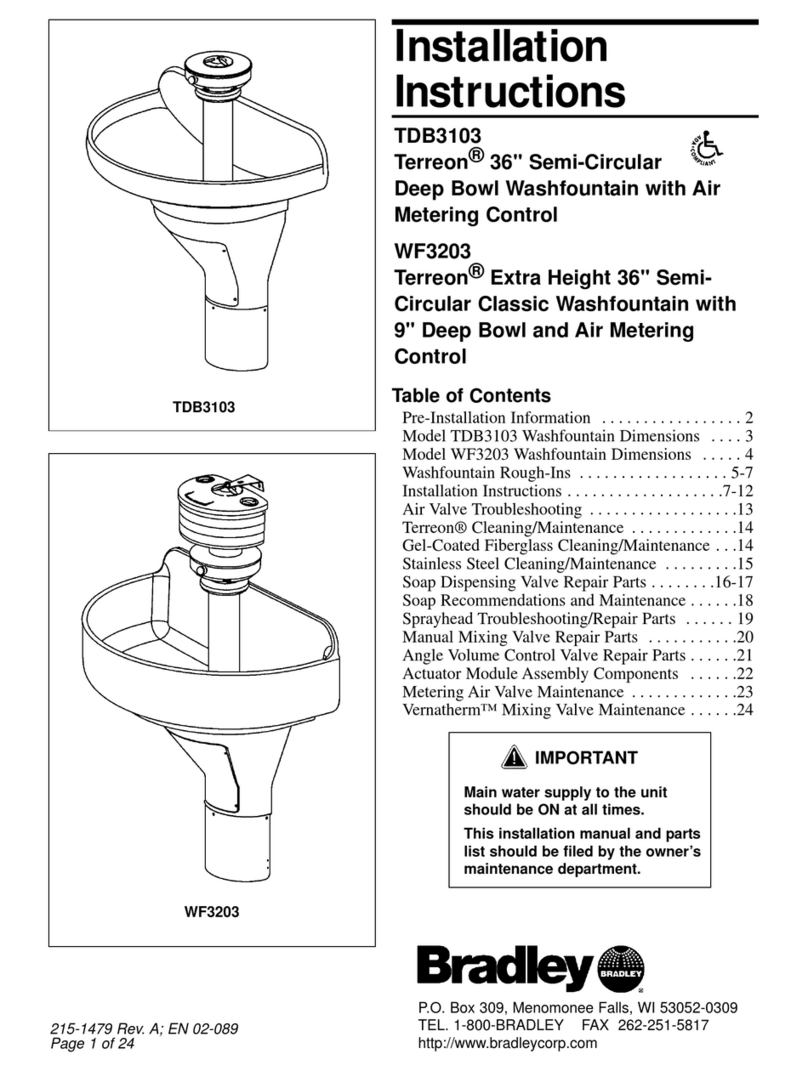 Bradley Terreon TDB3103 User manual