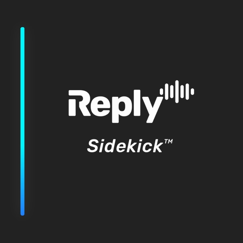 Reply Sidekick quick start guide