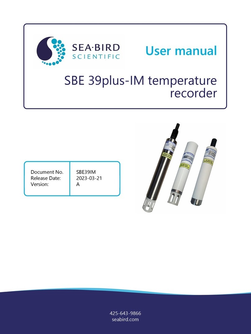 Sea-Bird Scientific SBE 39plus user manual