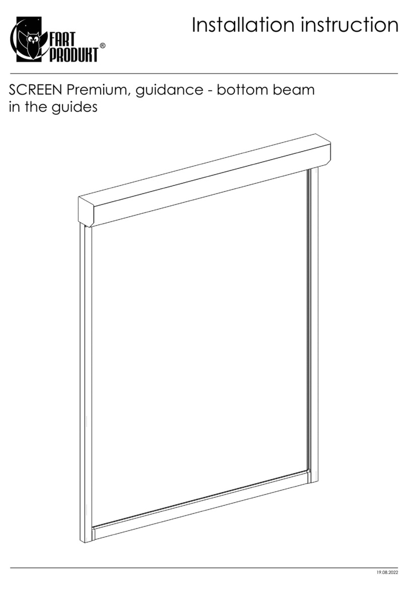 FART PRODUKT SCREEN Premium User manual