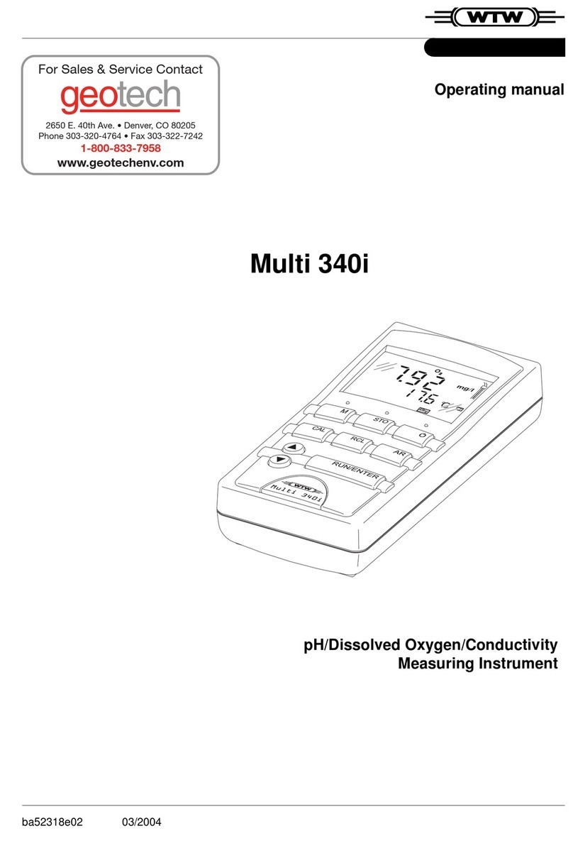 wtw Cond 340i User manual