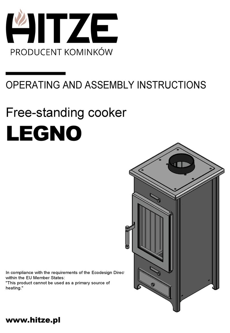 HITZE LEGNO Assembly instructions