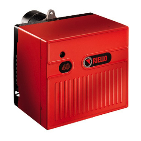 Riello F20 User manual