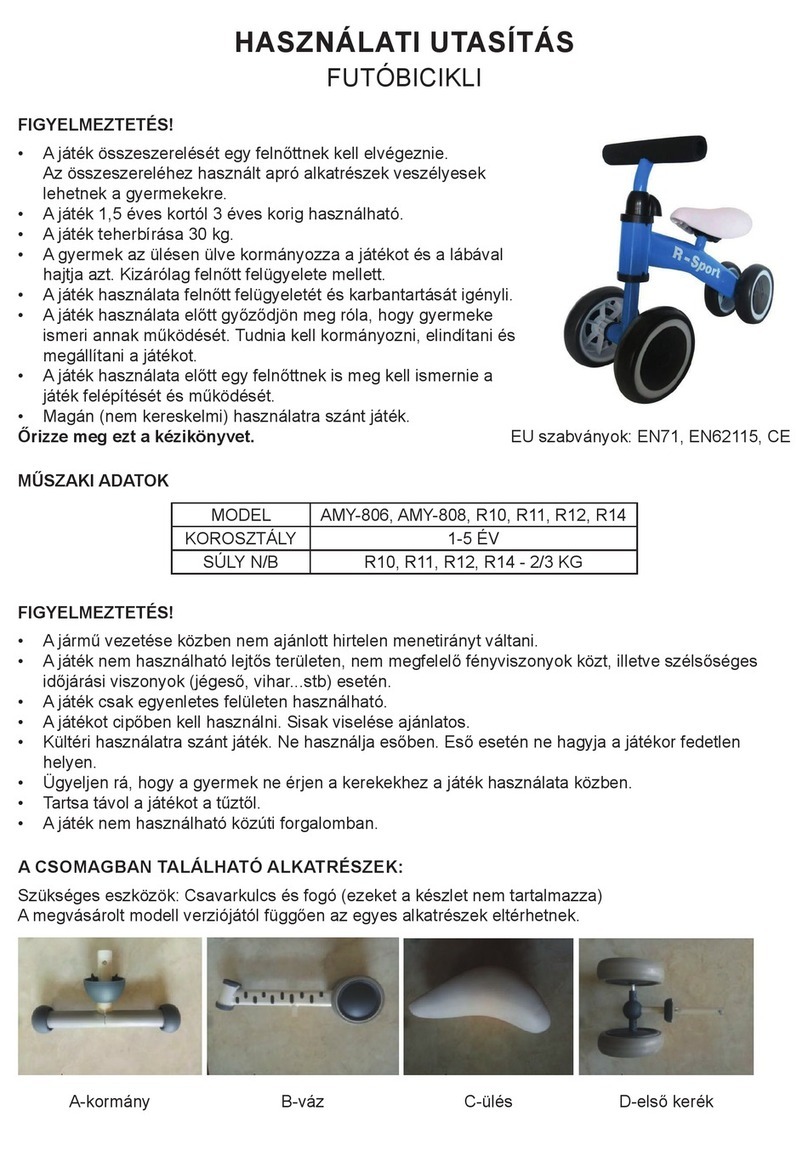 Pepita R-Sport AMY-806 user manual