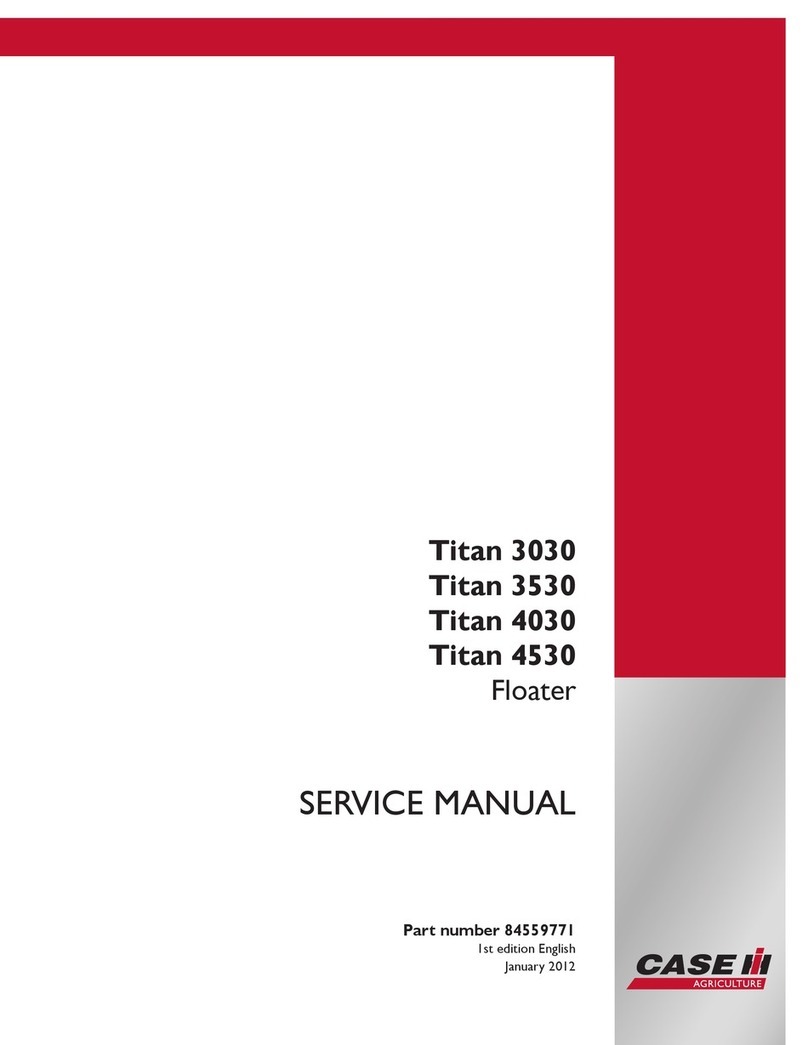 Case Titan 3030 User manual