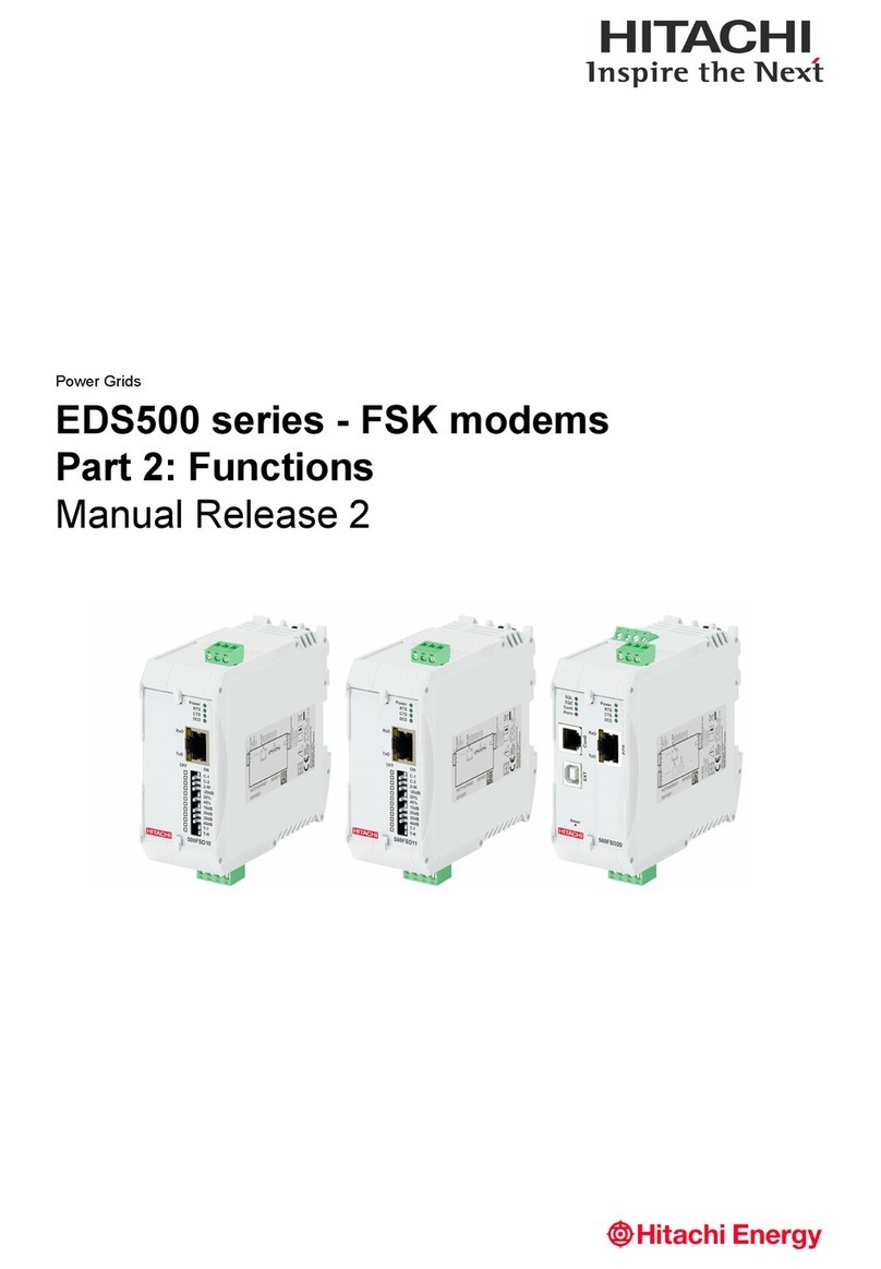 Hitachi EDS500 Series manual